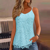 Dames Tanktop van Kant met V-Hals