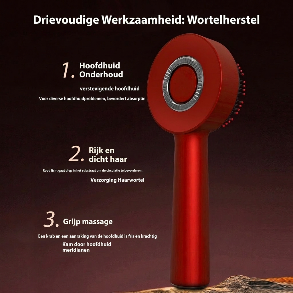 Elektrische Scalp Massage Kam