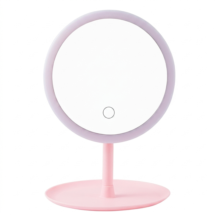 Oplaadbare LED-make-upspiegel