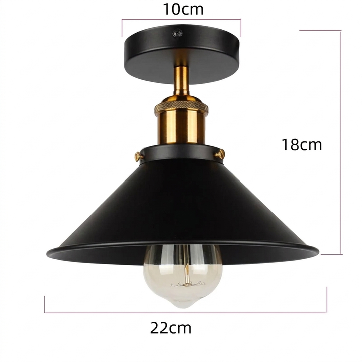 Plafondlamp in Moderne Industriële Stijl