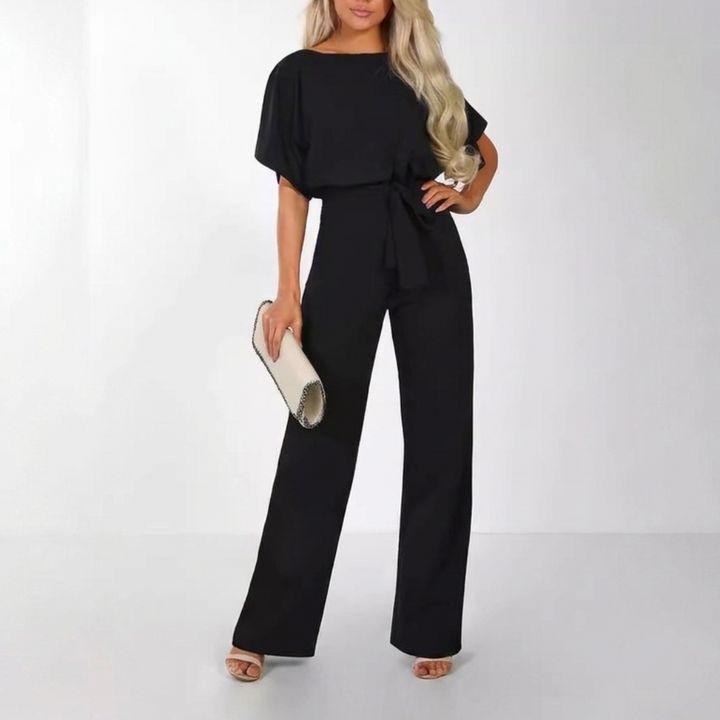 Damen Freizeit Overall mit geradem Bein und stilvollem Design
