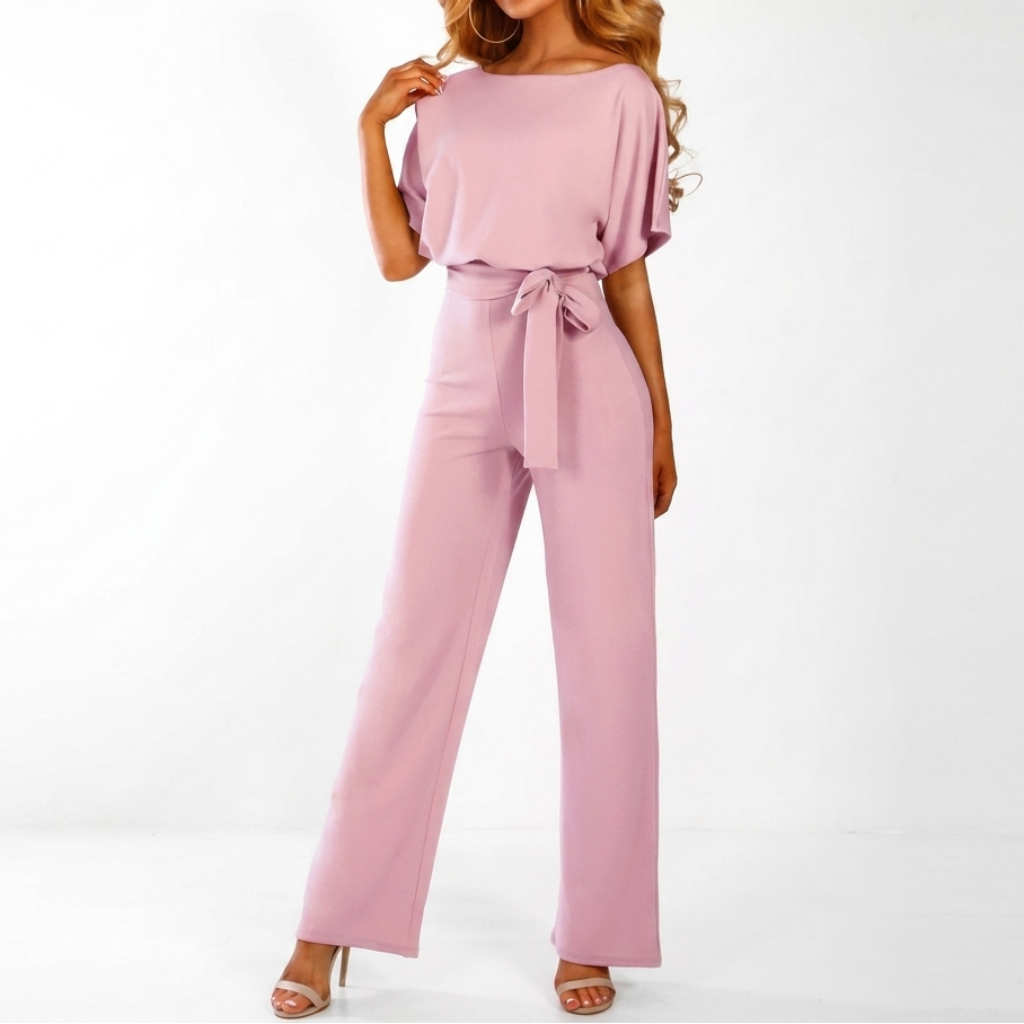 Damen Freizeit Overall mit geradem Bein und stilvollem Design