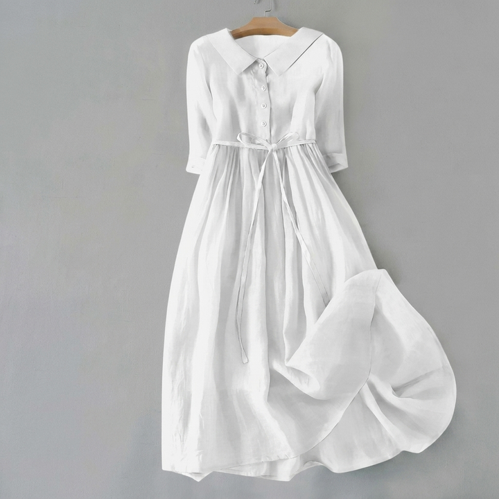 Dames Retro Rok met Plissé en Veterdetail