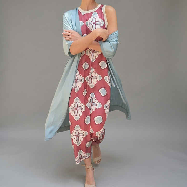 Dames Jurk met Cape en Elegantie
