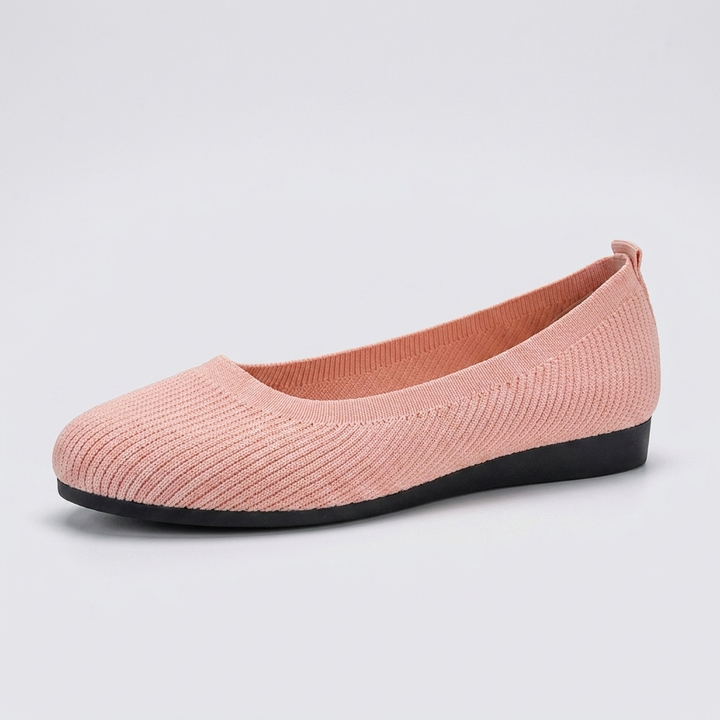 Dames instapschoenen met ronde neus en platte zool