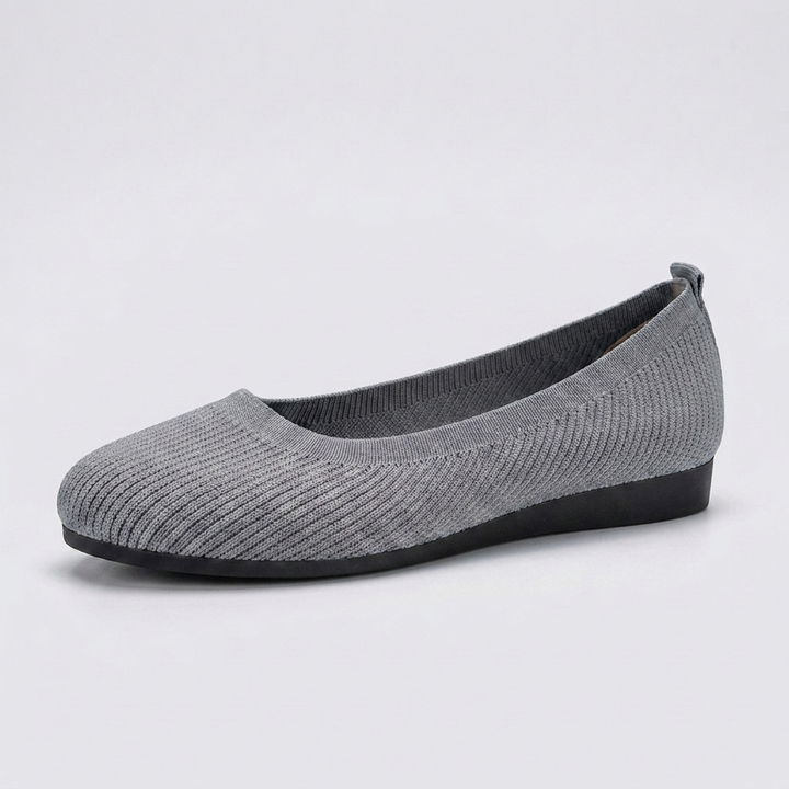 Dames instapschoenen met ronde neus en platte zool