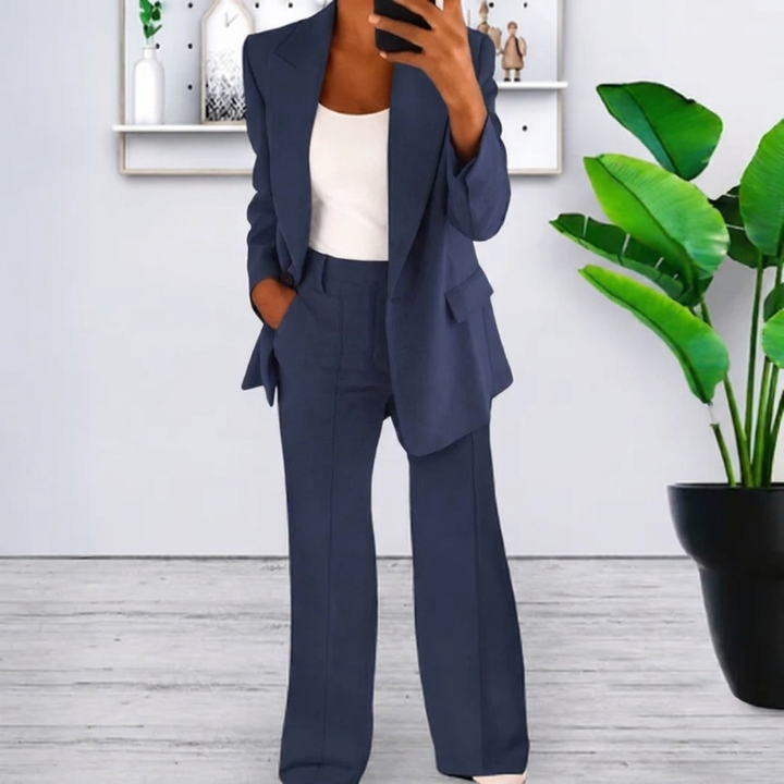 Getailleerde Blazer Set Dames