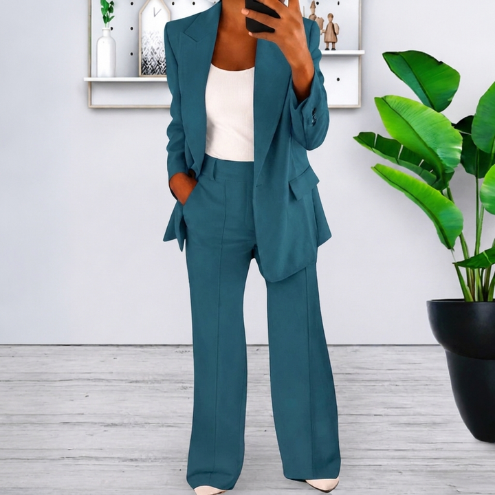 Getailleerde Blazer Set Dames