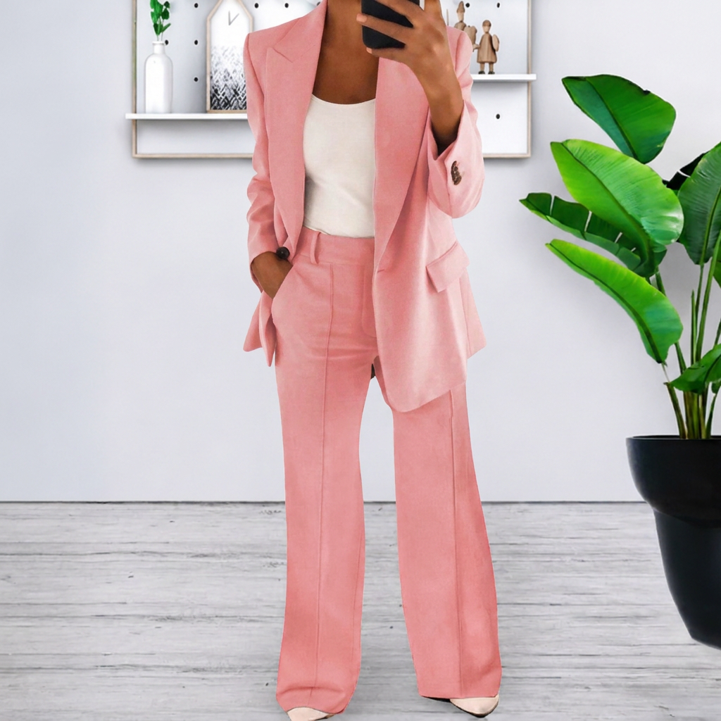 Getailleerde Blazer Set Dames