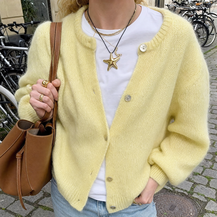 Blazer Trui met Knoopsluiting