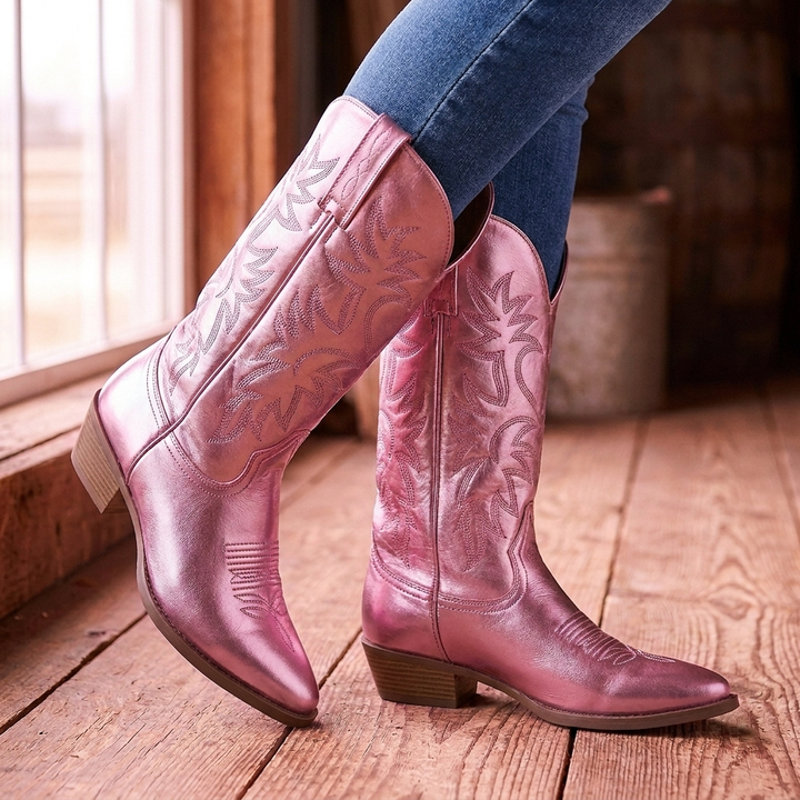Trendy hoge herfstlaarzen voor dames