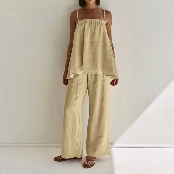 Casual Broekset Dames – Elastische Taille