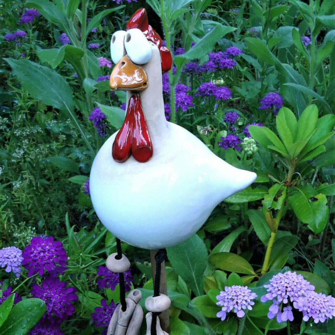 Vrolijke tuinkippen - breng je tuin tot leven!