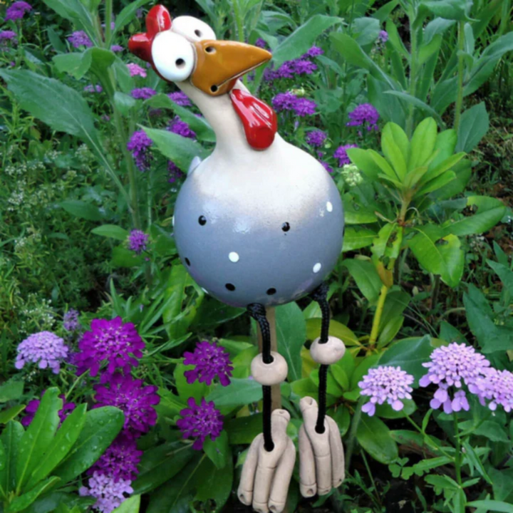 Vrolijke tuinkippen - breng je tuin tot leven!