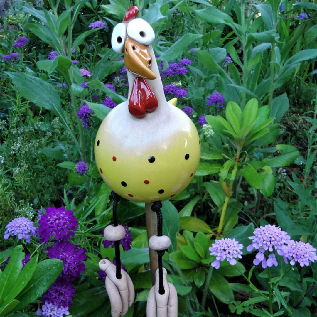 Vrolijke tuinkippen - breng je tuin tot leven!