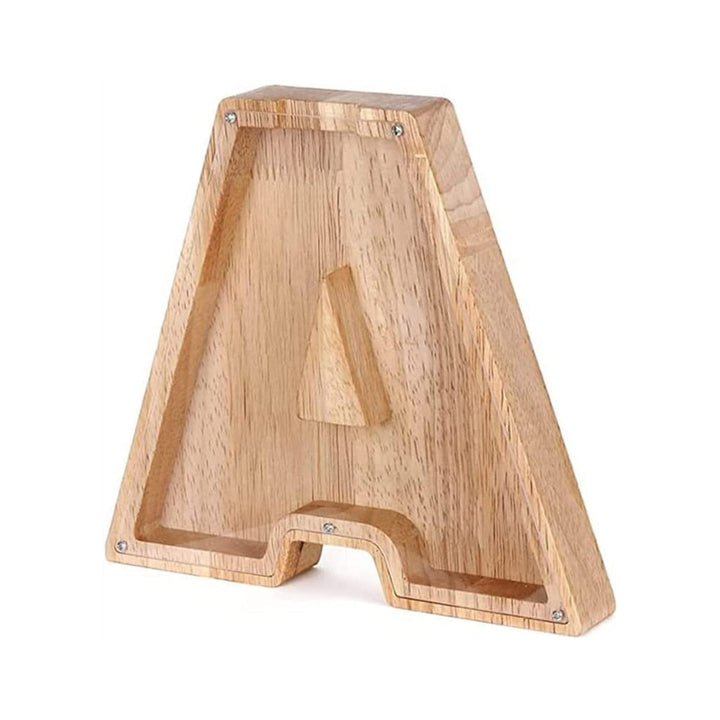 Houten letterspaarpot – LetterSaver