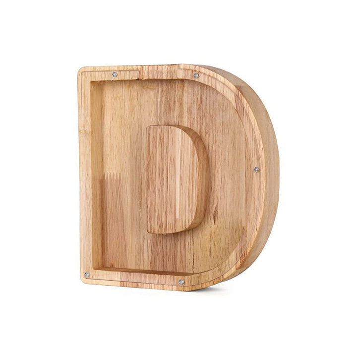 Houten letterspaarpot – LetterSaver