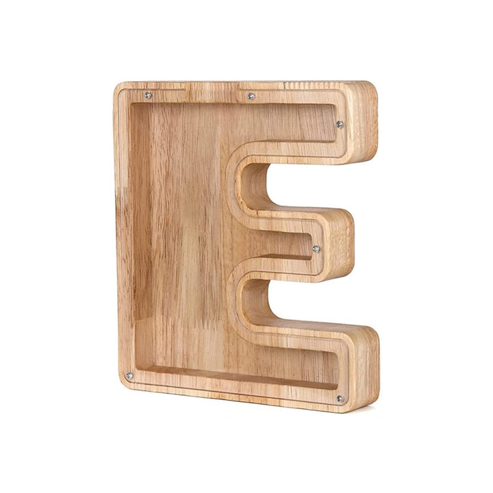 Houten letterspaarpot – LetterSaver