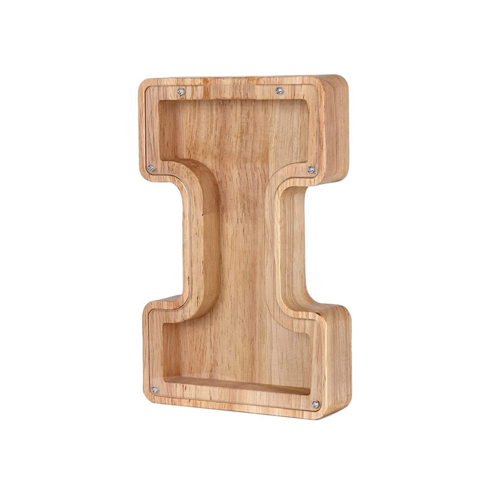 Houten letterspaarpot – LetterSaver