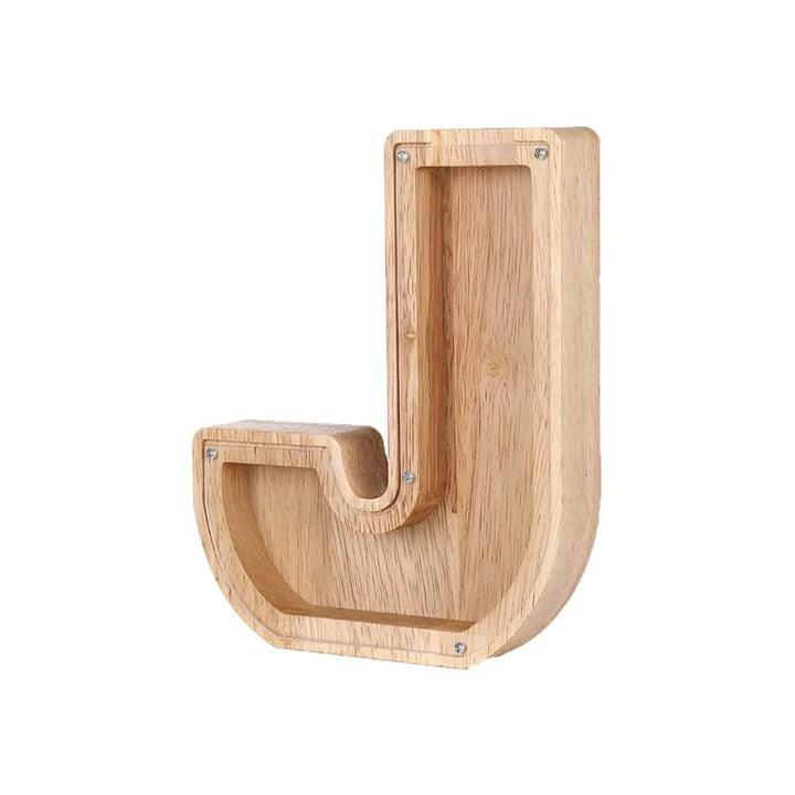 Houten letterspaarpot – LetterSaver