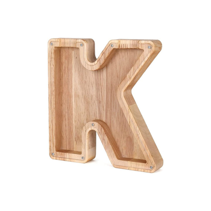 Houten letterspaarpot – LetterSaver