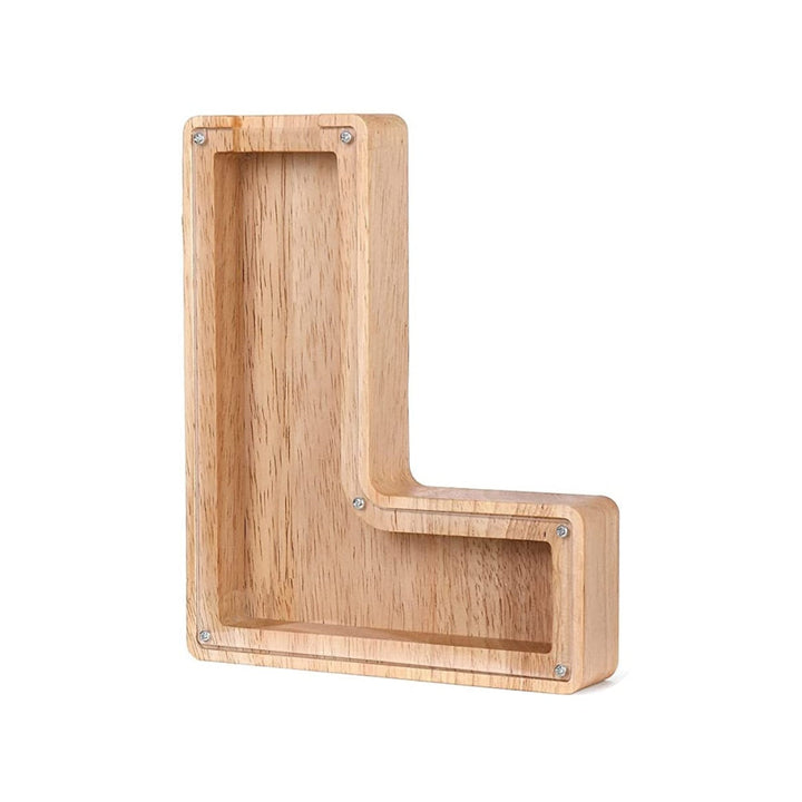 Houten letterspaarpot – LetterSaver
