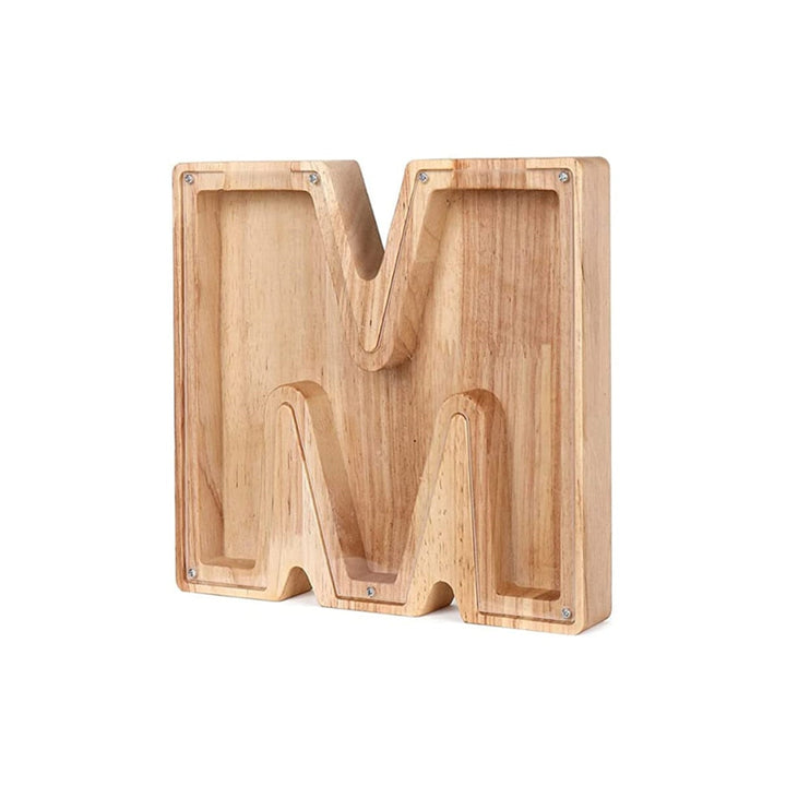Houten letterspaarpot – LetterSaver