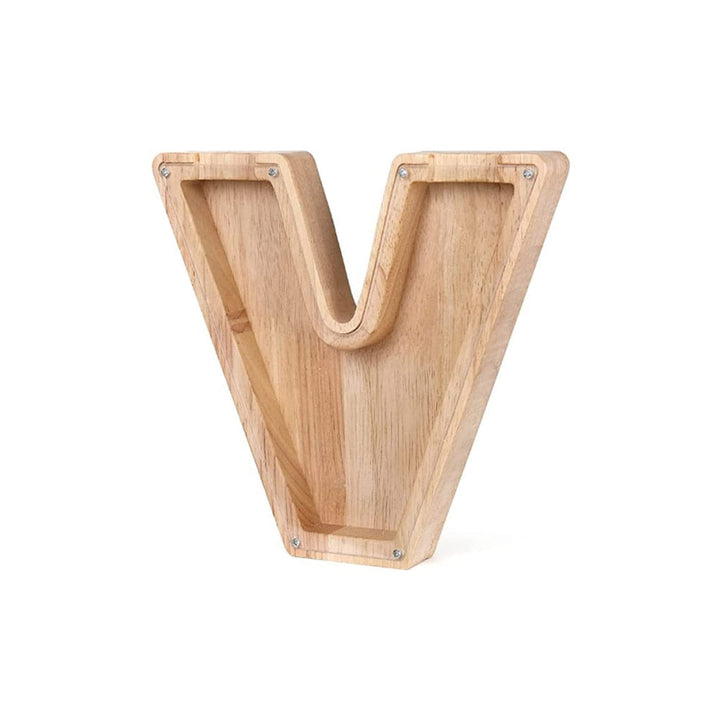 Houten letterspaarpot – LetterSaver