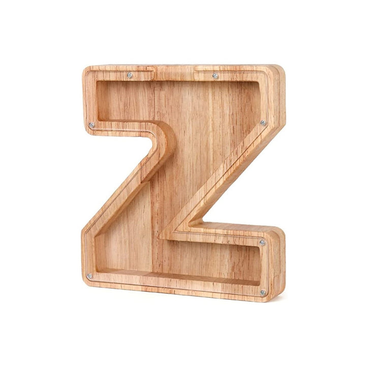 Houten letterspaarpot – LetterSaver