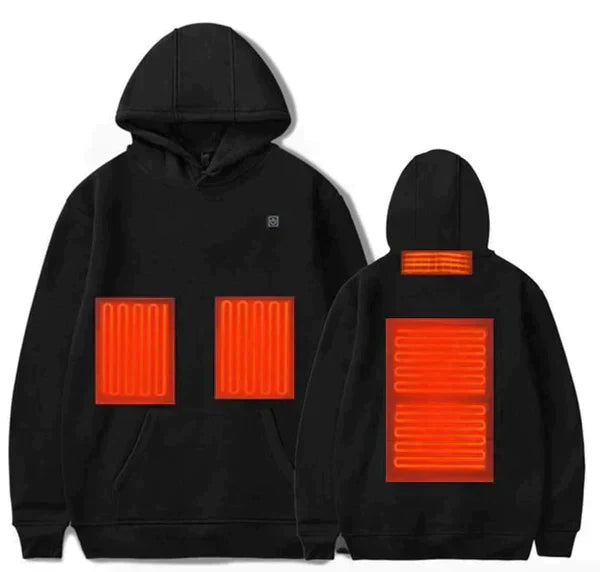 Verwarmde Uniseks Hoodie - ThermaHoodie