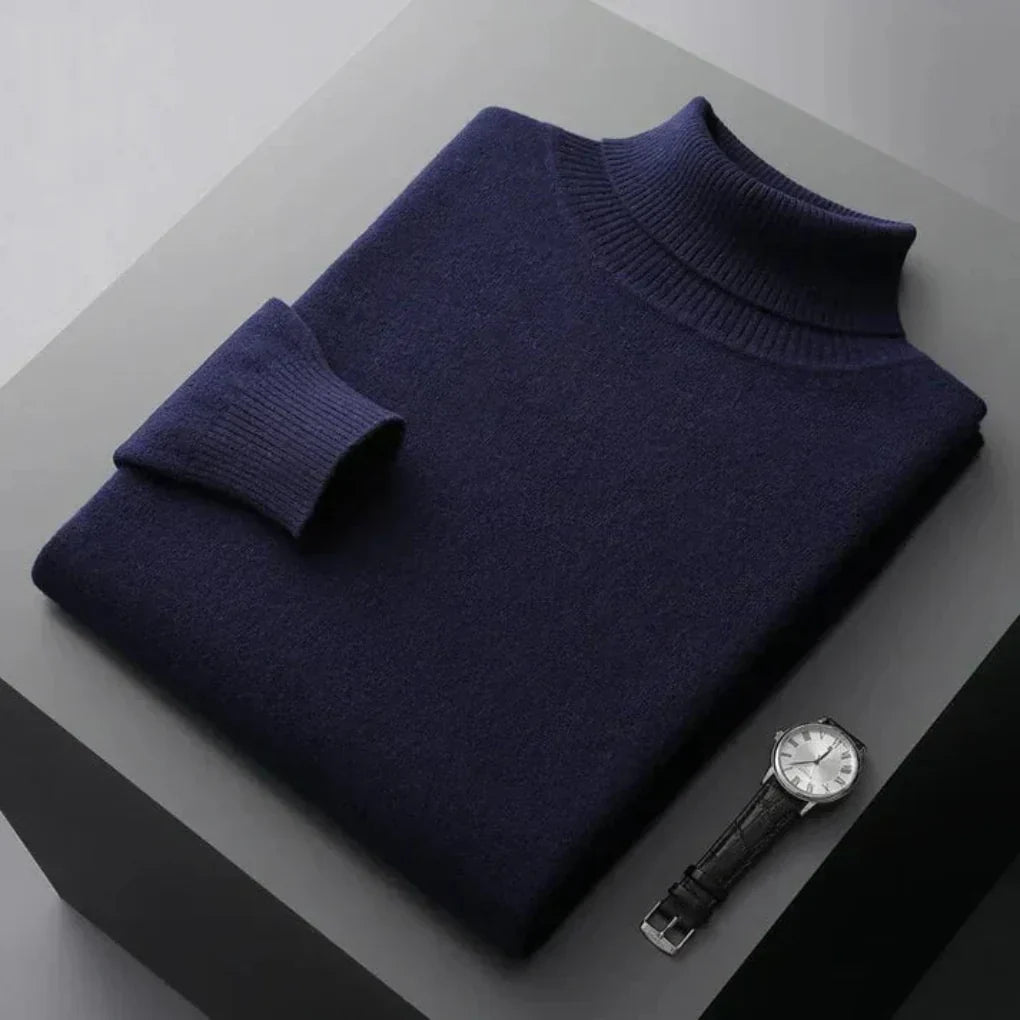 Heren coltrui – elegante laag met verfijnde look
