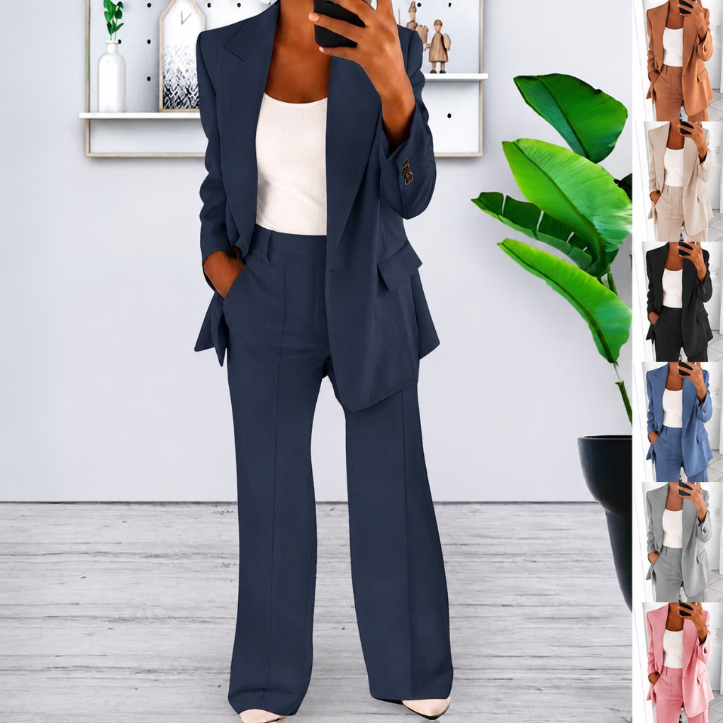 Getailleerde Blazer Set Dames
