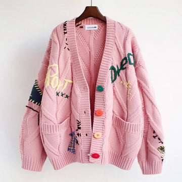 Dames Vest met Patchwork Accenten