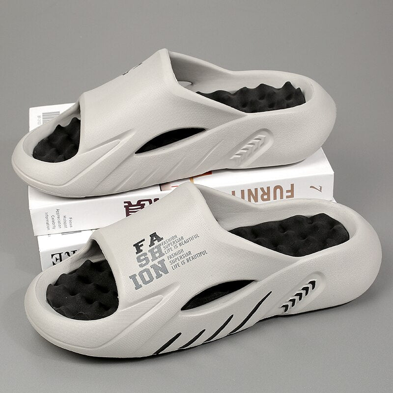 Quentin – Sportieve Herenslippers Met Modern Design