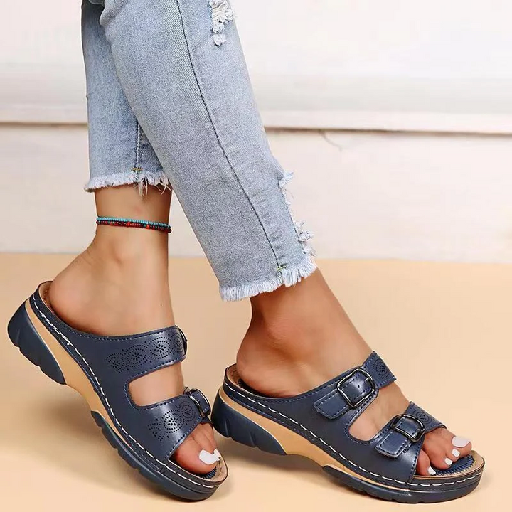 Orthopedische dames comfortabelsandalen met gelzool - Sofia