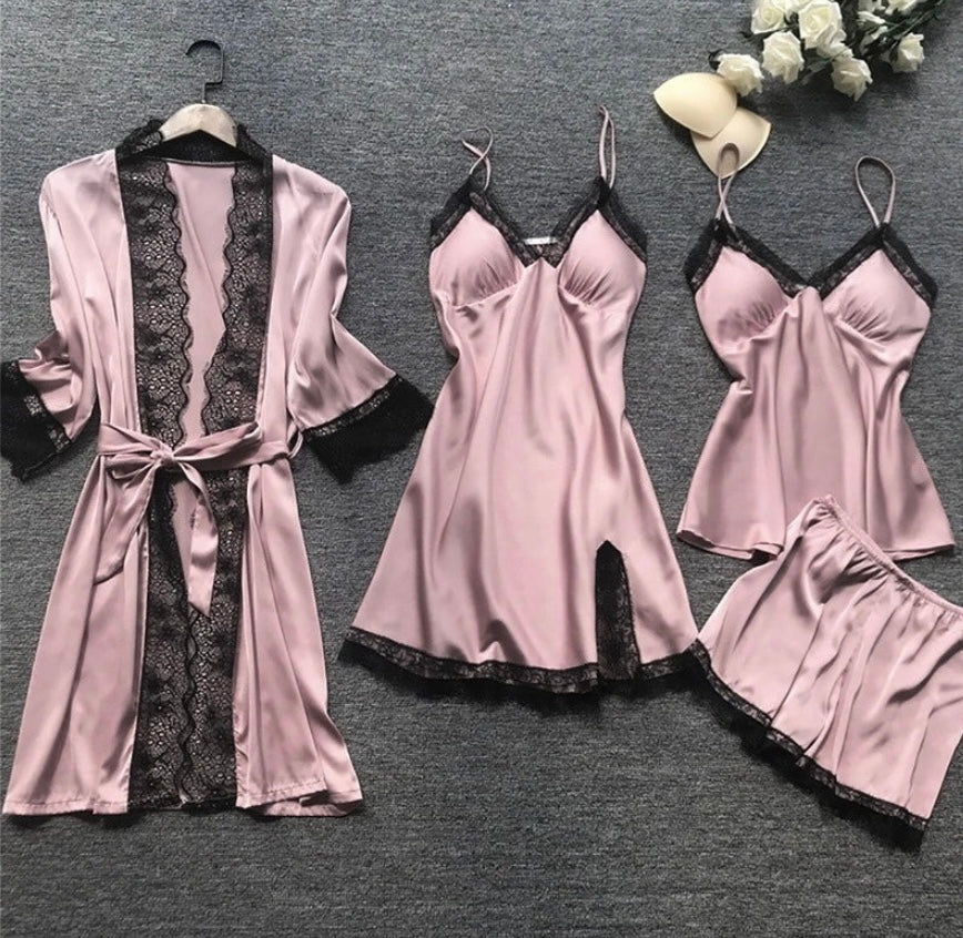 Luxe satijnen pyjamaset – Luna