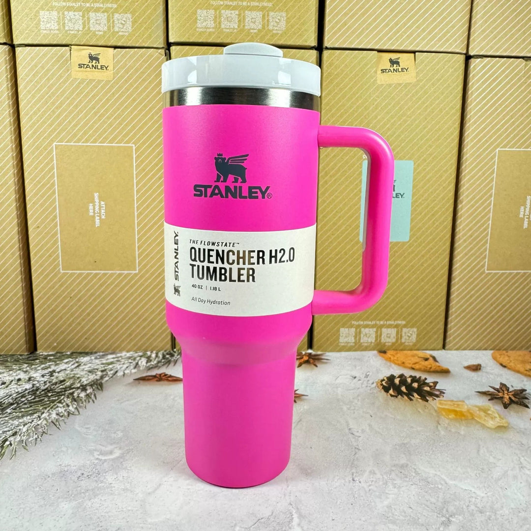Geïsoleerde reismok 40oz – rvs met handvat en rietje – afbeelding 7