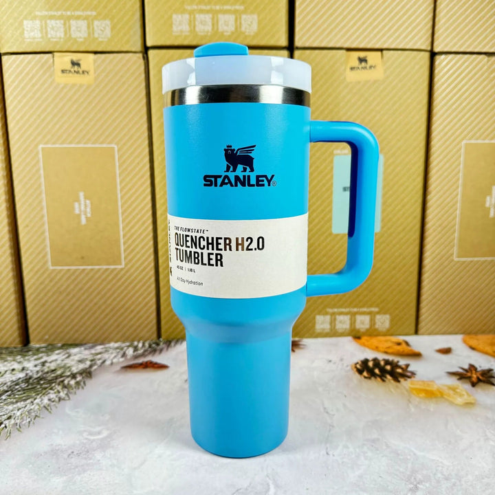 Geïsoleerde reismok 40oz – rvs met handvat en rietje – afbeelding 8