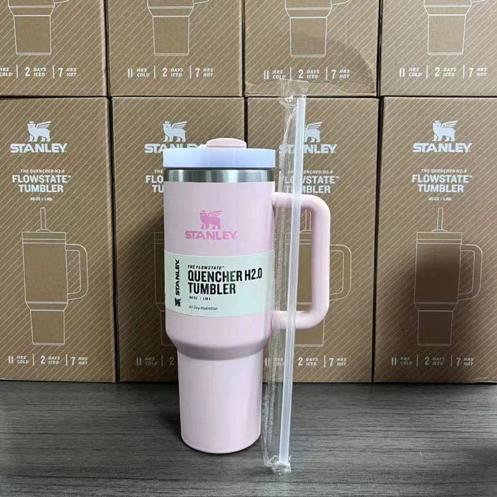 Geïsoleerde reismok 40oz – rvs met handvat en rietje – afbeelding 14
