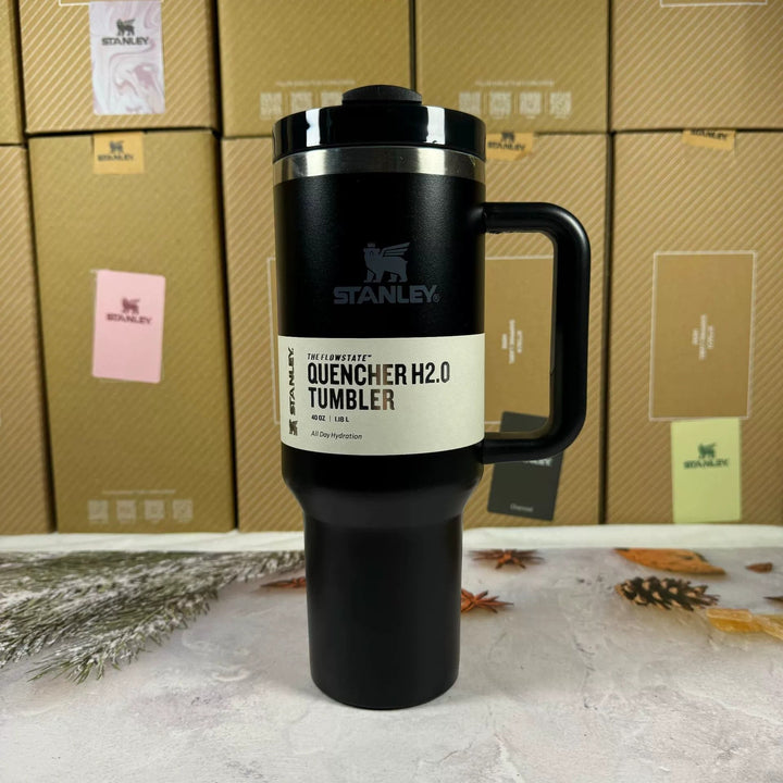 Geïsoleerde reismok 40oz – rvs met handvat en rietje – afbeelding 11