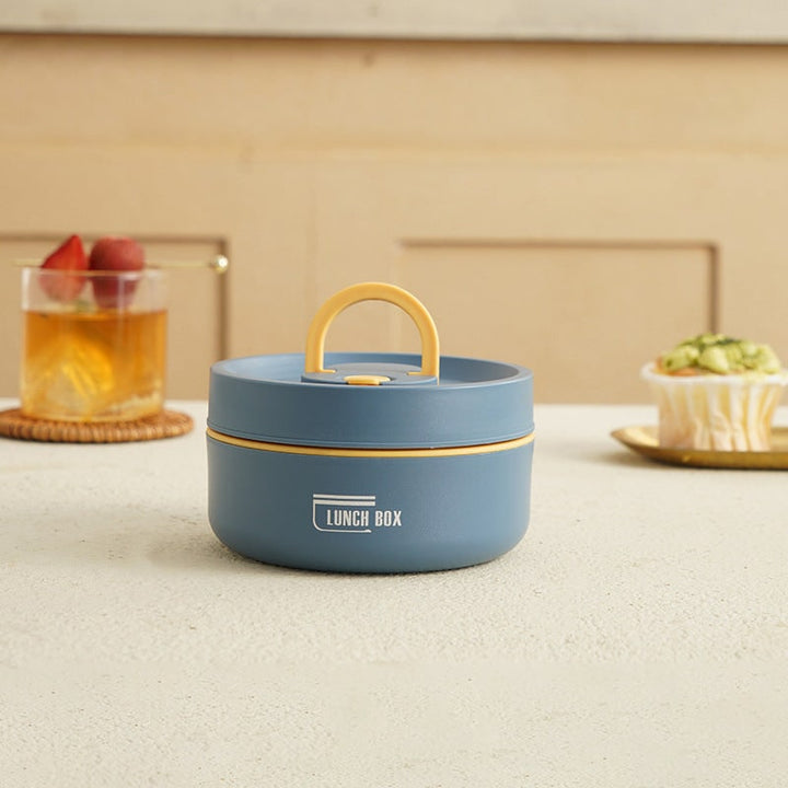 Geïsoleerde roestvrijstalen bentobox, stapelbare lunchbox met thermische opslag