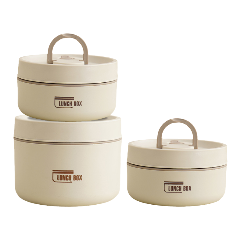 Geïsoleerde roestvrijstalen bentobox, stapelbare lunchbox met thermische opslag