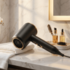 Ionische professionele haardroger met concentratormondstuk en snelle droogdiffuser