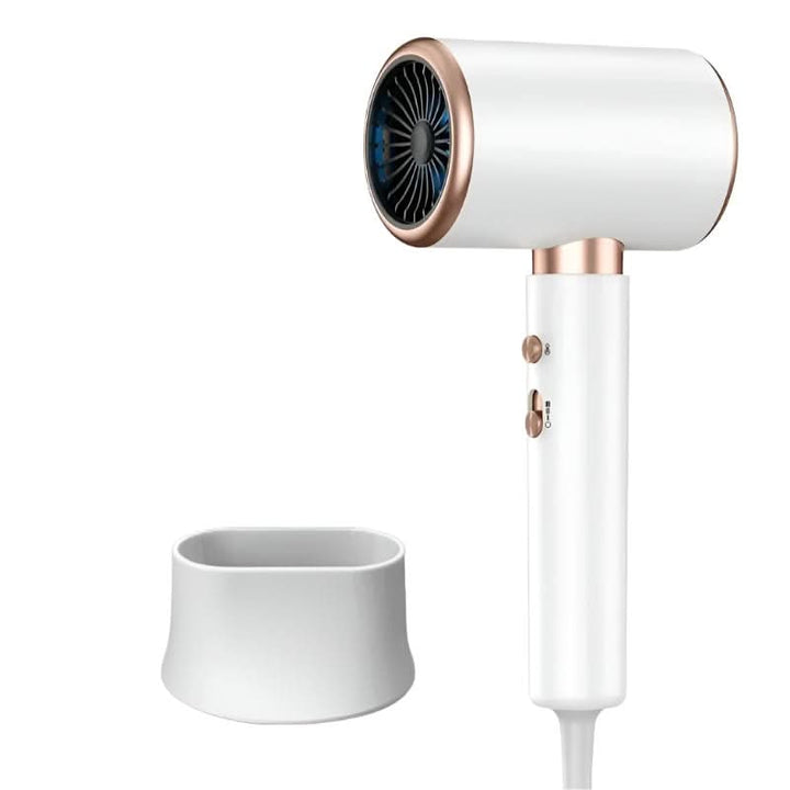 Ionische professionele haardroger met concentratormondstuk en snelle droogdiffuser