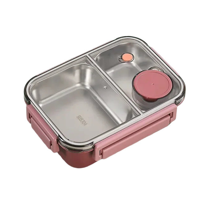 Geïsoleerde bentobox van roestvrij staal voor volwassenen