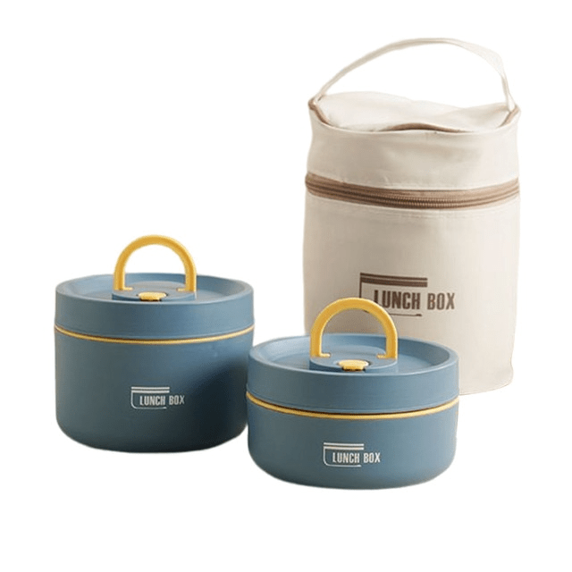 Geïsoleerde lunchbox voor warme maaltijden onderweg