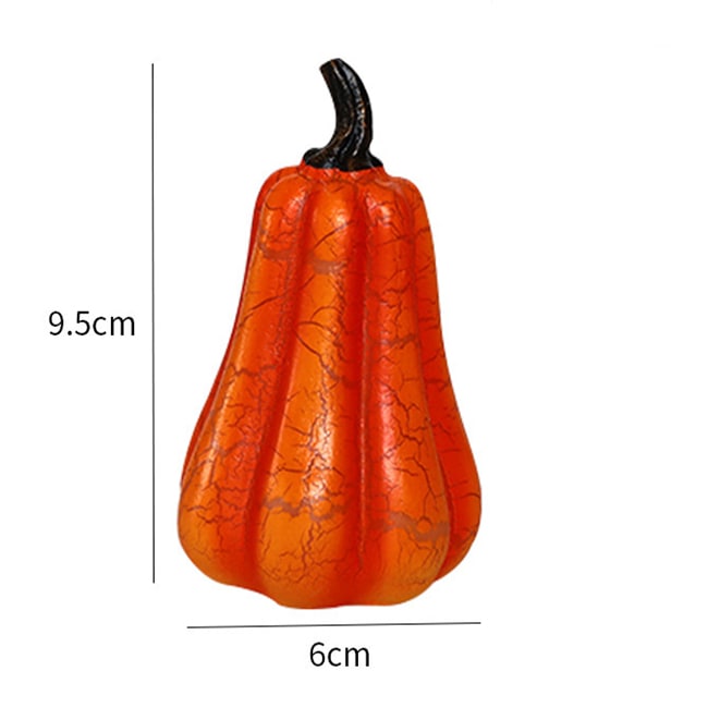 Jack-o'-lantern pompoen ledlichtjes op batterijen, mini Halloween-decoratie