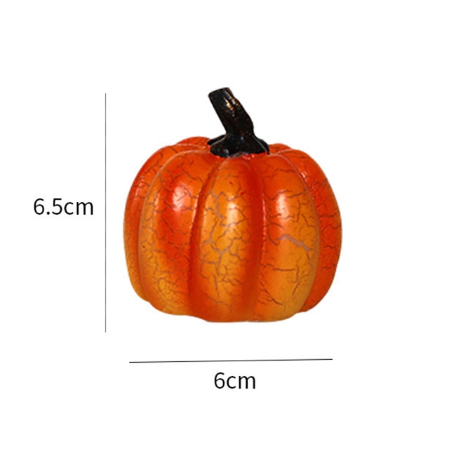 Jack-o'-lantern pompoen ledlichtjes op batterijen, mini Halloween-decoratie