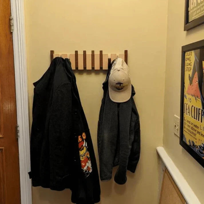Houten kapstok in pianostijl – Melodia