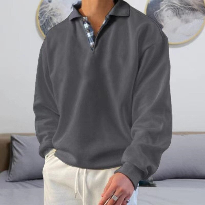 Heren Pullover met Klassiek Design